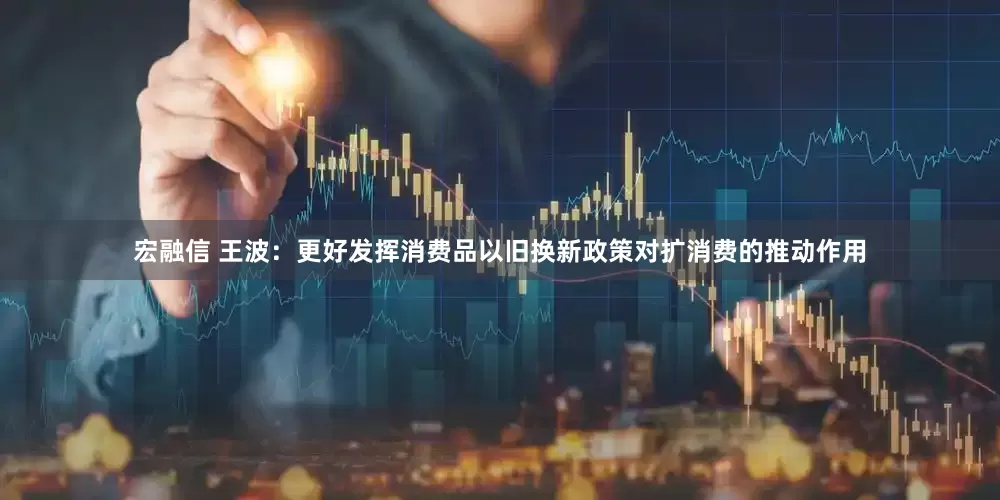 宏融信 王波：更好发挥消费品以旧换新政策对扩消费的推动作用